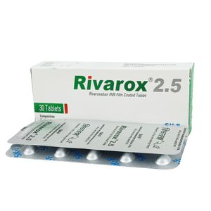 Rivarox 2.5 mg Tablet Rivarox 2.5 mg Tablet