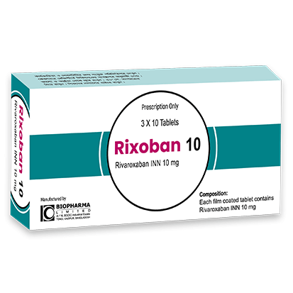 Rixoban 10 mg Tablet Rixoban 10 mg Tablet