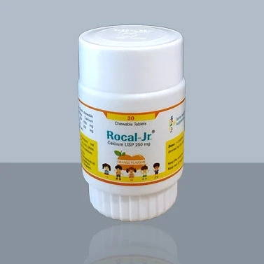Rocal Jr 250 mg Chewable Tablet