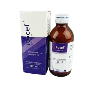 Rocef 125 mg/5 ml Powder for Suspension