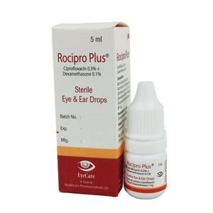 Rocipro Plus 0.3%+0.1% Ophthalmic Solution Rocipro Plus 0.3%+0.1% Ophthalmic Solution