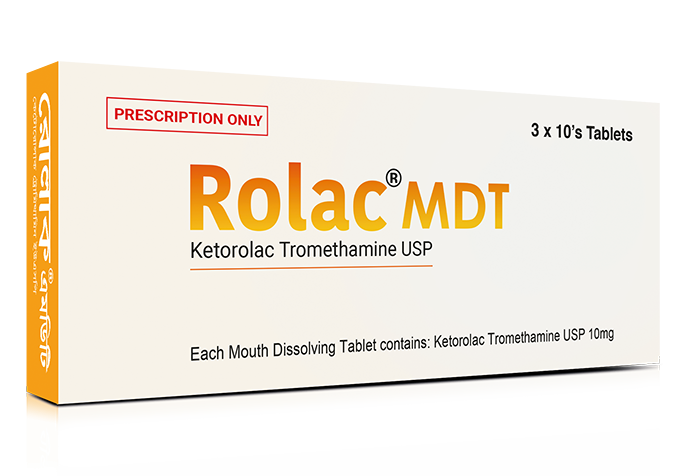 Rolac MDT 10 mg Dispersible Tablet