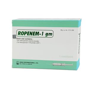Ropenem 1 gm/vial IV Injection or Infusion