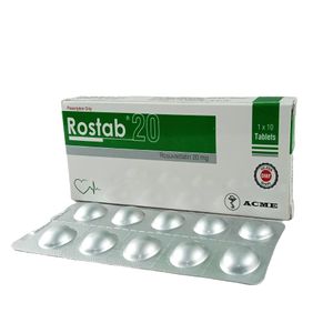 Rostab 20 mg Tablet Rostab 20 mg Tablet