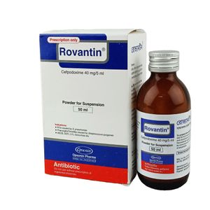 Rovantin 40 mg/5 ml Powder for Suspension