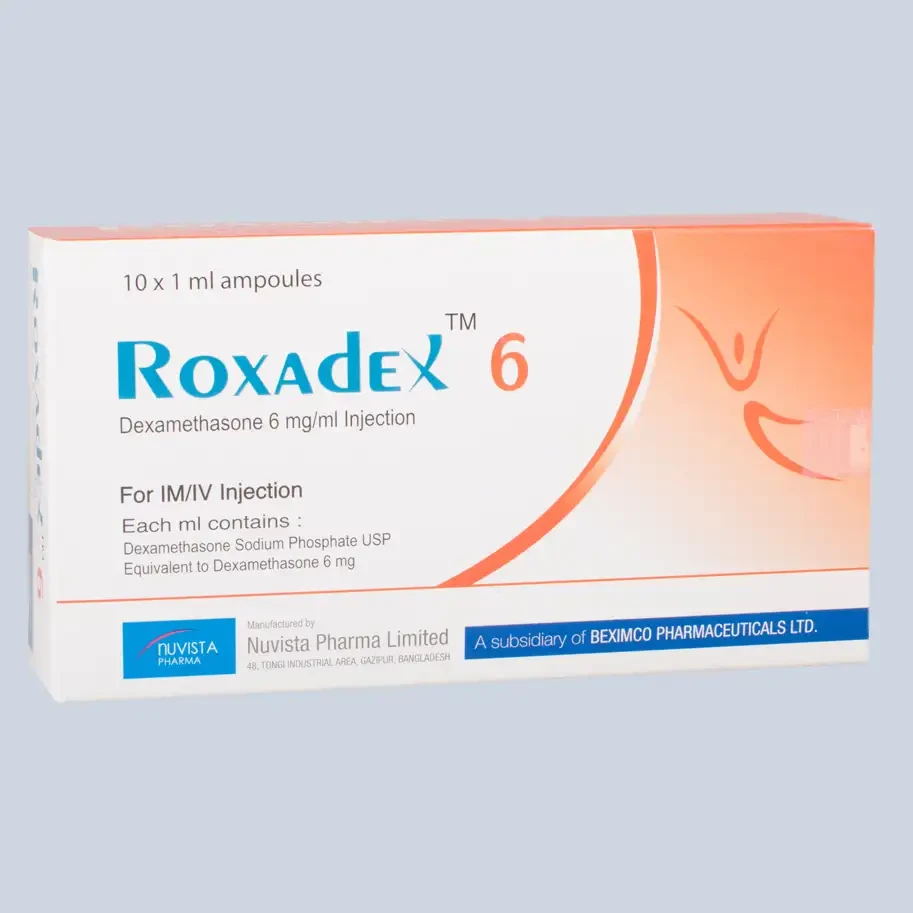 Roxadex 6 mg/ml IM/IV Injection