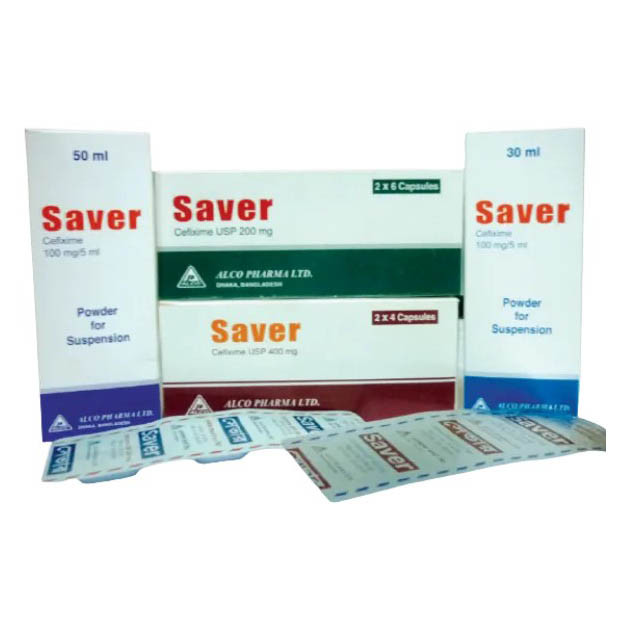 Saver 100 mg/5 ml Powder for Suspension