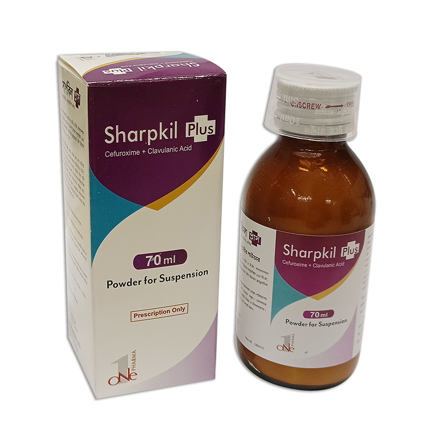 Sharpkil Plus (125 mg+31.25 mg)/5 ml Powder for Suspension
