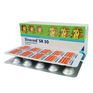Sinecod SR 50 mg Tablet (Sustained Release)