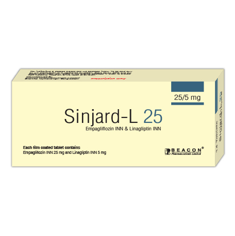 Sinjard-L 25 mg+5 mg Tablet Sinjard-L 25 mg+5 mg Tablet