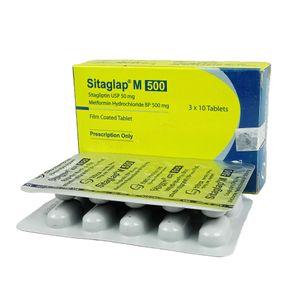 Sitaglap M 50 mg+500 mg Tablet Sitaglap M 50 mg+500 mg Tablet