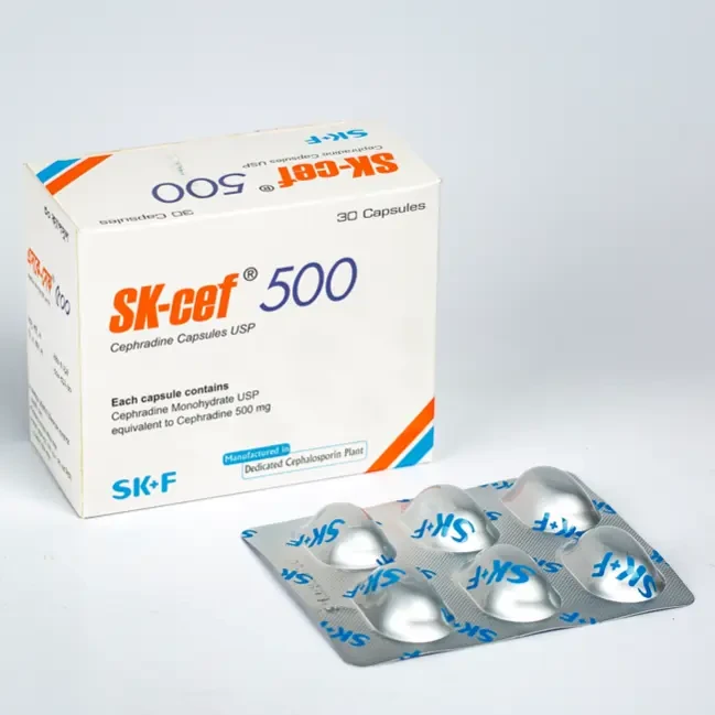 SK-cef 500 mg Capsule