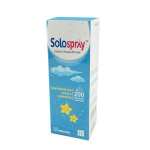 SoloSpray 0.9% Nasal Spray