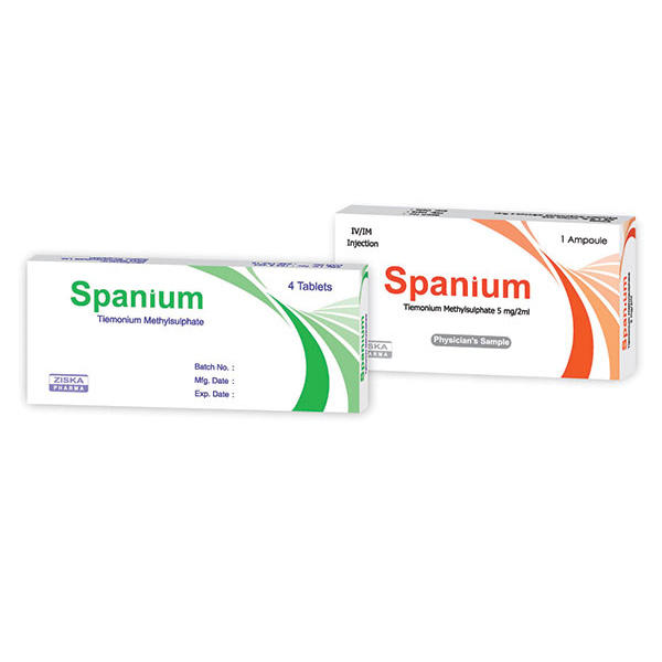 Spanium 5 mg/2 ml IM/IV Injection Spanium 5 mg/2 ml IM/IV Injection