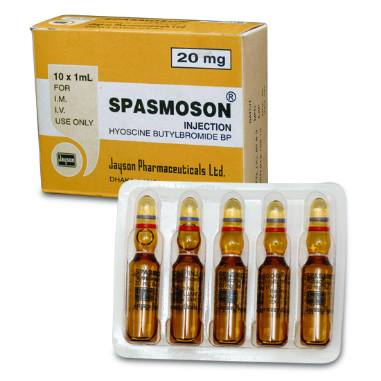 Spasmoson 20 mg/ml Injection Spasmoson 20 mg/ml Injection
