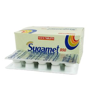 Sugamet 850 mg Tablet Sugamet 850 mg Tablet