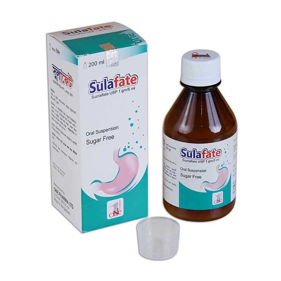 Sulafate 1 gm/5 ml Oral Suspension Sulafate 1 gm/5 ml Oral Suspension