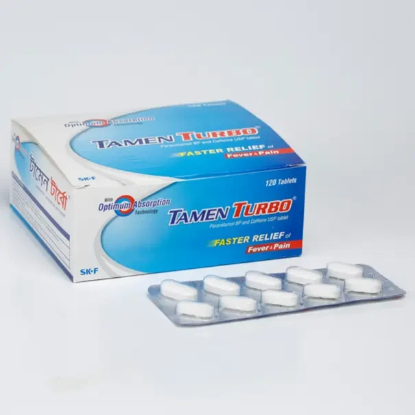 Tamen Turbo 500 mg+65 mg Tablet Tamen Turbo 500 mg+65 mg Tablet