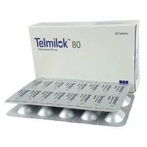 Telmilok 80 mg Tablet Telmilok 80 mg Tablet