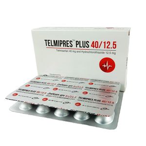 Telmipres Plus 40 mg+12.5 mg Tablet