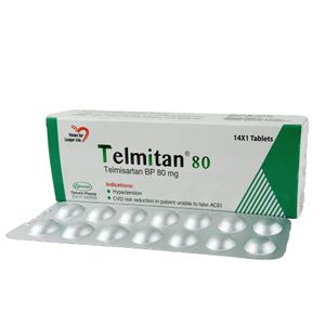 Telmitan 80 mg Tablet