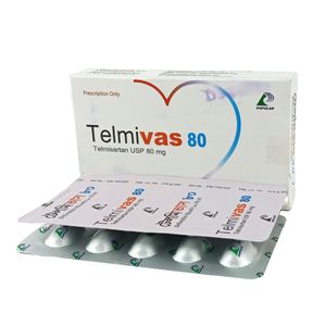 Telmivas 80 mg Tablet Telmivas 80 mg Tablet