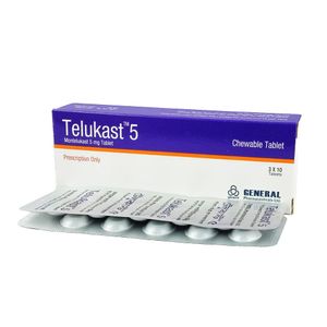 Telukast 5 mg Chewable Tablet Telukast 5 mg Chewable Tablet