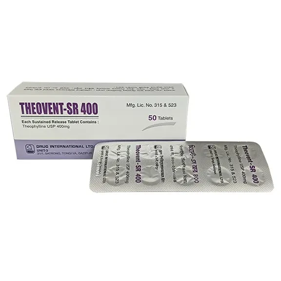 Theovent-SR 400 mg Tablet (Sustained Release) Theovent-SR 400 mg Tablet (Sustained Release)