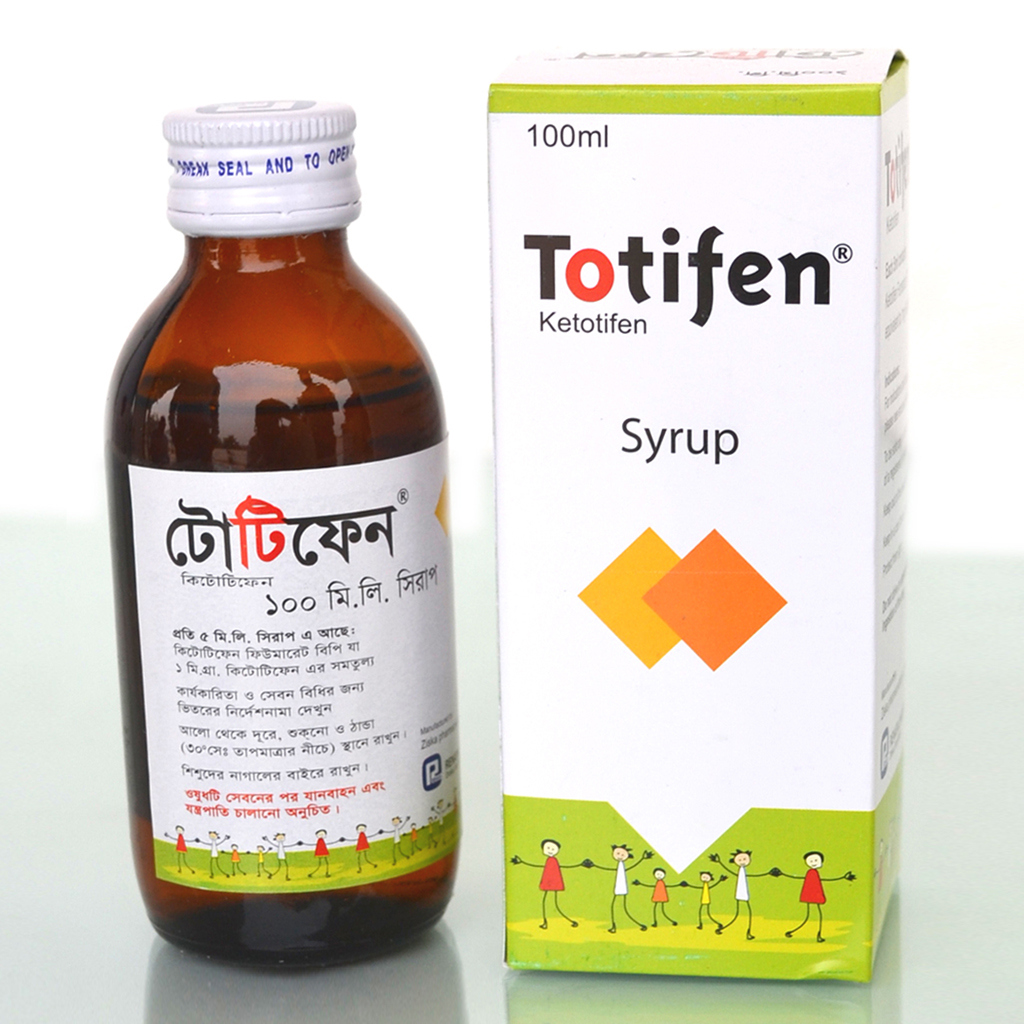 Totifen 1 mg/5 ml Syrup