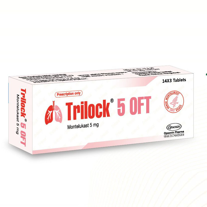 Trilock OFT 5 mg Flash Tablet Trilock OFT 5 mg Flash Tablet