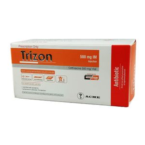 Trizon 500 mg/vial IM Injection Trizon 500 mg/vial IM Injection