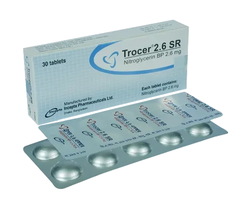 Trocer SR 2.6 mg Tablet (Sustained Release) Trocer SR 2.6 mg Tablet (Sustained Release)