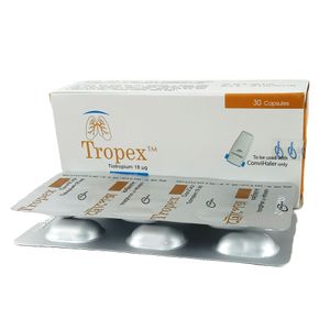 Tropex 18 mcg Inhalation Capsule