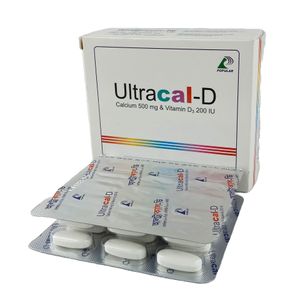 Ultracal-D 500 mg+200 IU Tablet