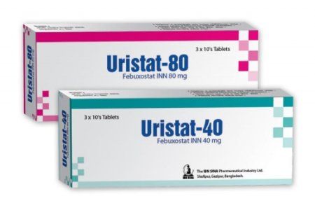 Uristat 80 mg Tablet Uristat 80 mg Tablet