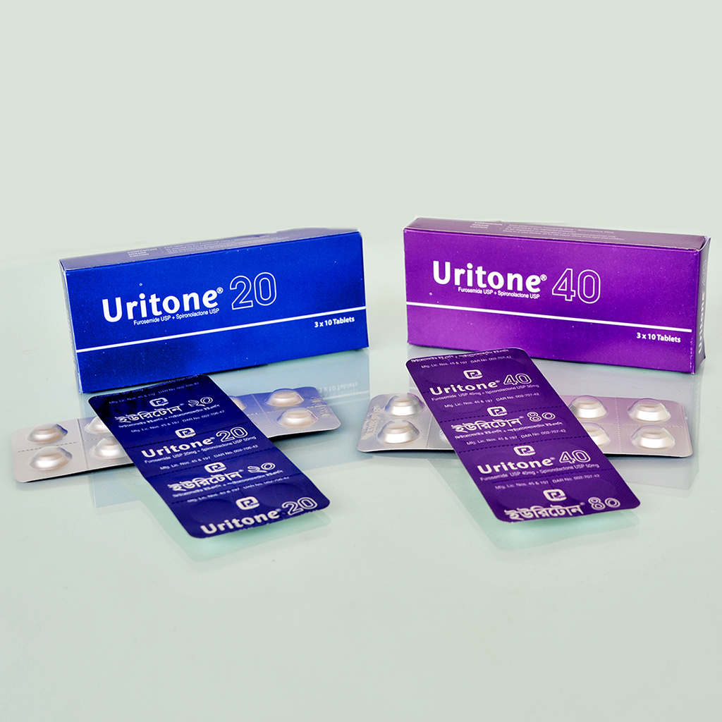Uritone 20 mg+50 mg Tablet Uritone 20 mg+50 mg Tablet