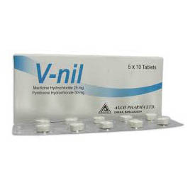V-Nil 25 mg+50 mg Tablet V-Nil 25 mg+50 mg Tablet