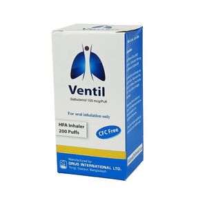 Ventil 100 mcg/puff Inhaler Ventil 100 mcg/puff Inhaler