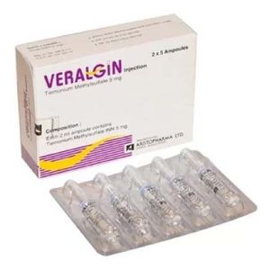 Veralgin 5 mg/2 ml IM/IV Injection Veralgin 5 mg/2 ml IM/IV Injection