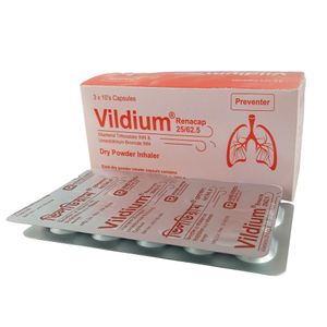 Vildium 25 mcg+62.5 mcg Inhalation Capsule