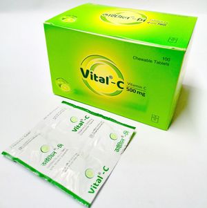 Vital-C 500 mg Chewable Tablet Vital-C 500 mg Chewable Tablet
