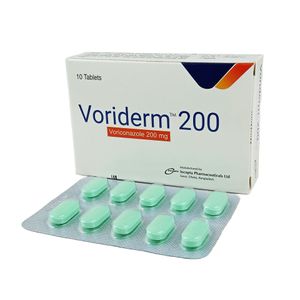 Voriderm 200 mg Tablet Voriderm 200 mg Tablet