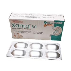 Xanra 60 mg Capsule (Enteric Coated Pellets) Xanra 60 mg Capsule (Enteric Coated Pellets)