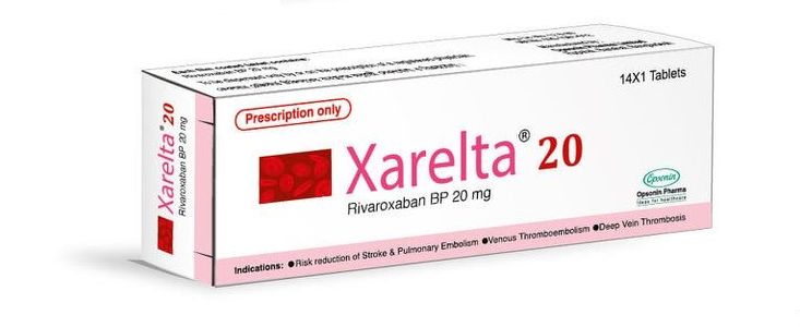 Xarelta 20 mg Tablet Xarelta 20 mg Tablet