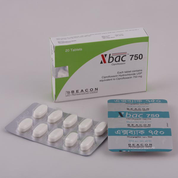 Xbac 750 mg Tablet Xbac 750 mg Tablet