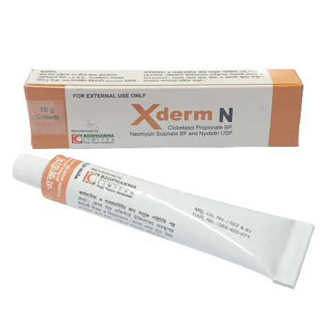 Xderm N (0.5 mg+5 mg+1 Lac IU)/gm Cream Xderm N (0.5 mg+5 mg+1 Lac IU)/gm Cream