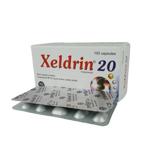 Xeldrin 20 mg Capsule (Delayed Release) Xeldrin 20 mg Capsule (Delayed Release)