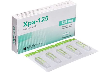 Xpa 125 mg Suppository Xpa 125 mg Suppository