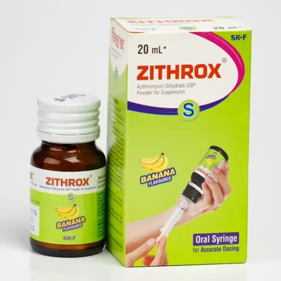 Zithrox 200 mg/5 ml Powder for Suspension Zithrox 200 mg/5 ml Powder for Suspension