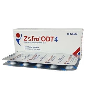 Zofra ODT 4 mg Dispersible Tablet Zofra ODT 4 mg Dispersible Tablet